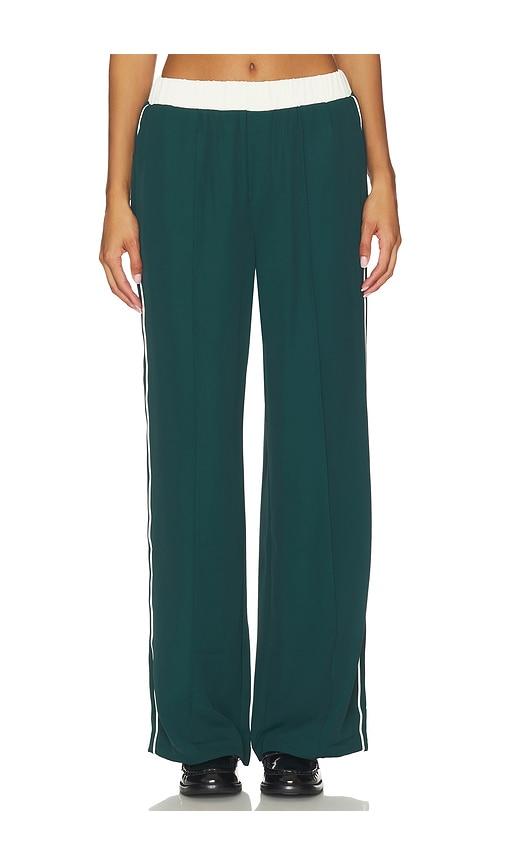 madison the label deyna pant in green.