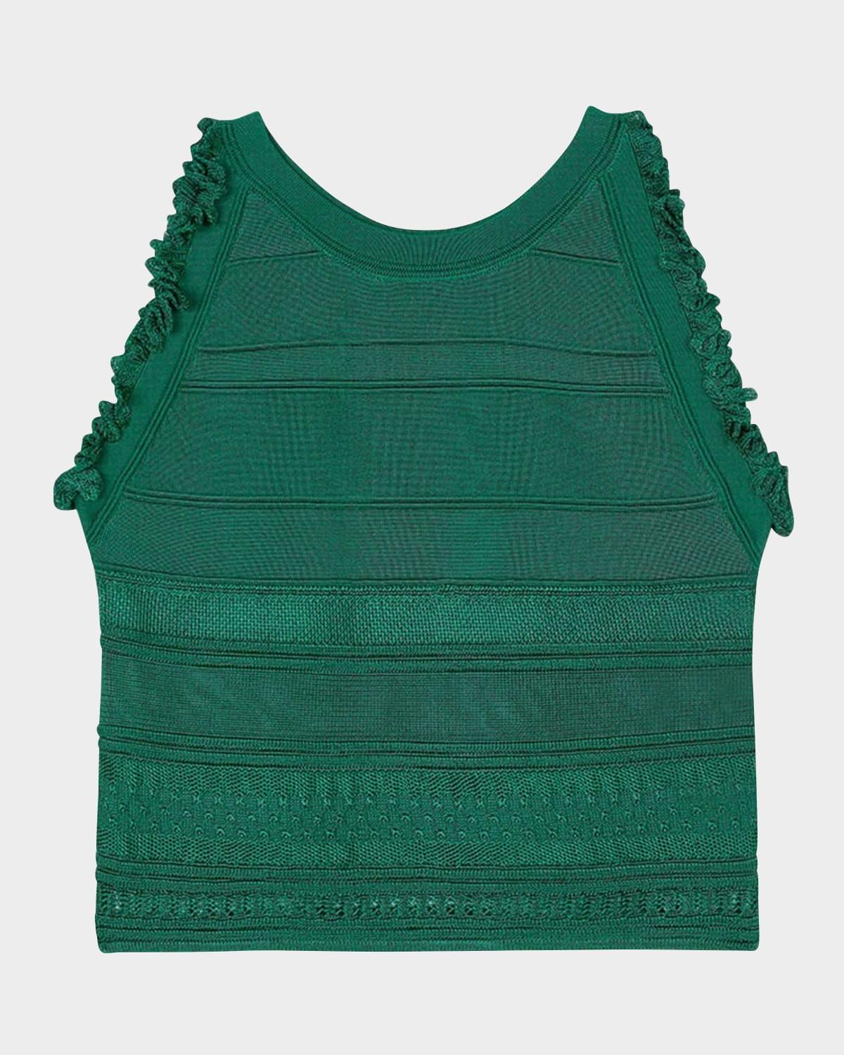 madrid cropped tank top
