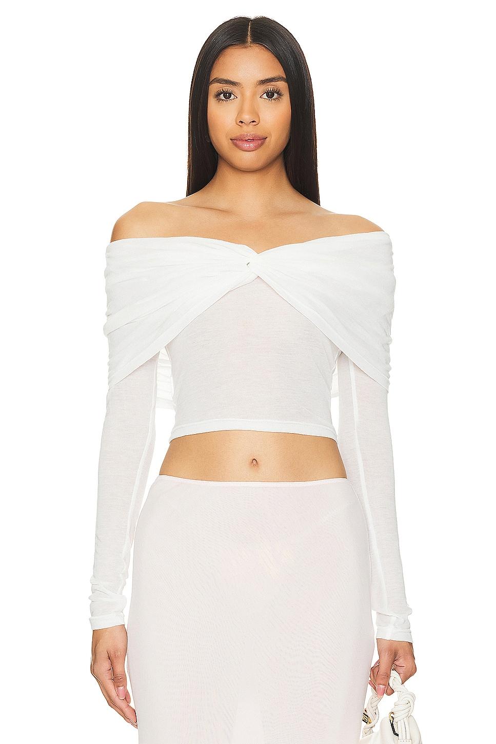 madrid off shoulder top