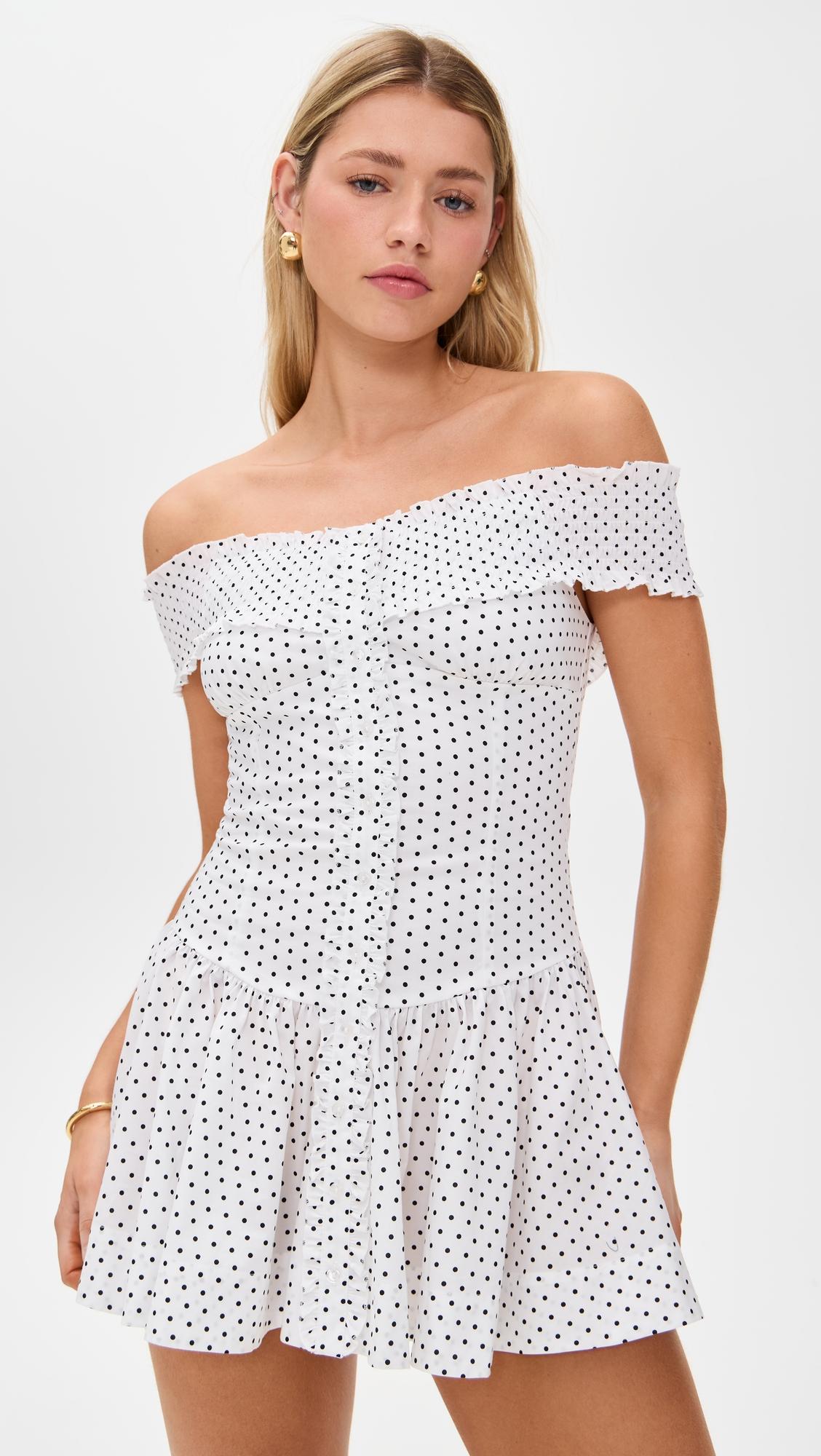 mae poplin mini dress