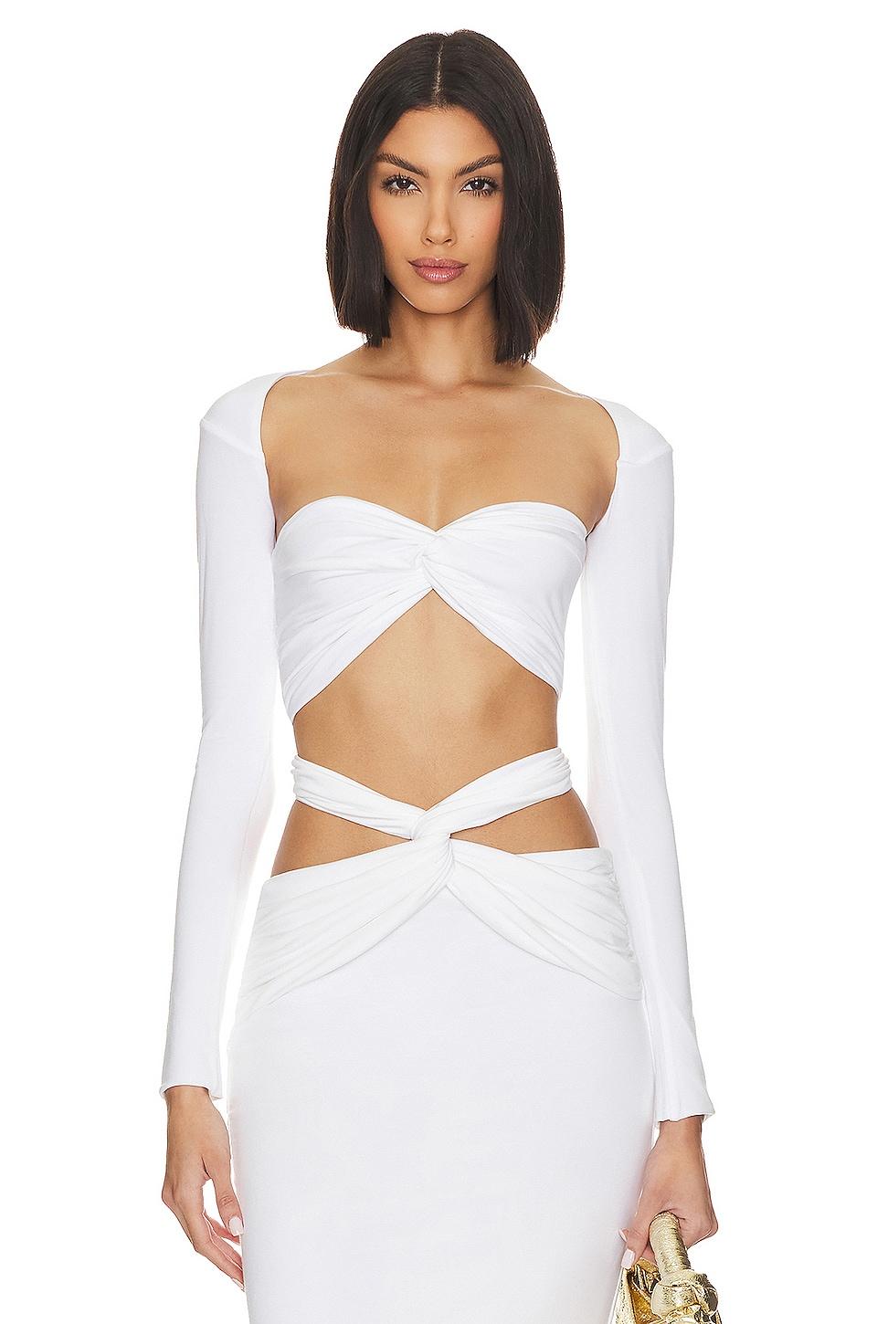 maeve bolero crop top