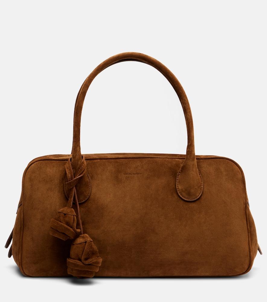 magda butrym brigitte large suede tote bag