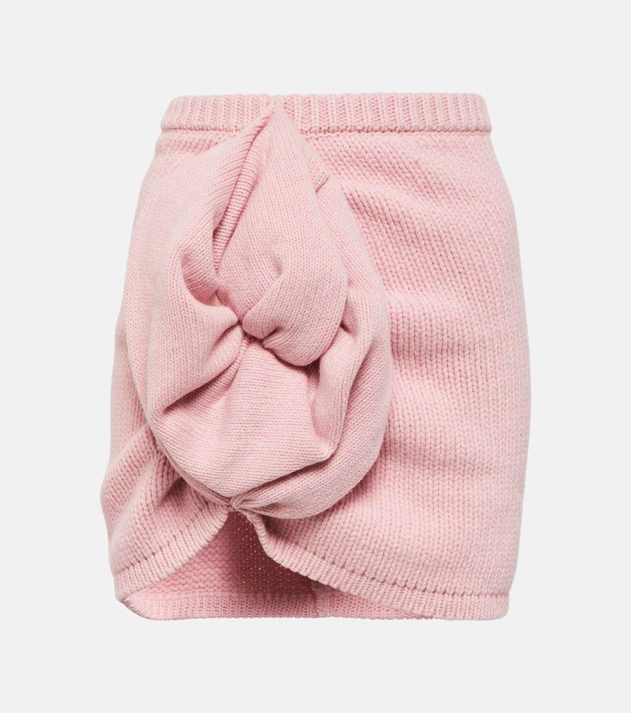magda butrym cashmere miniskirt