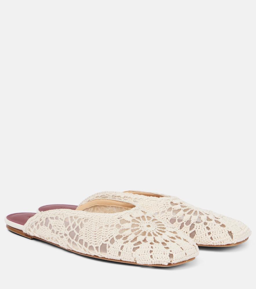 magda butrym crochet mules