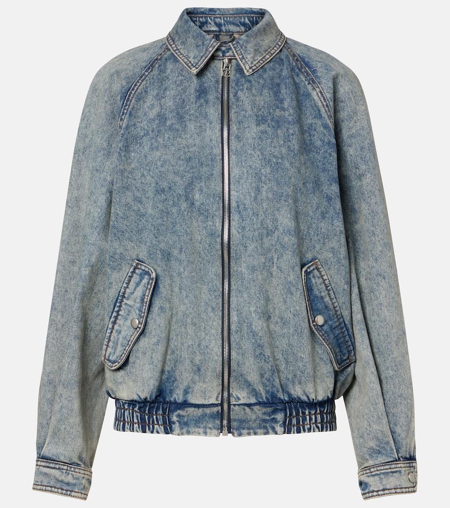 magda butrym denim blouson jacket