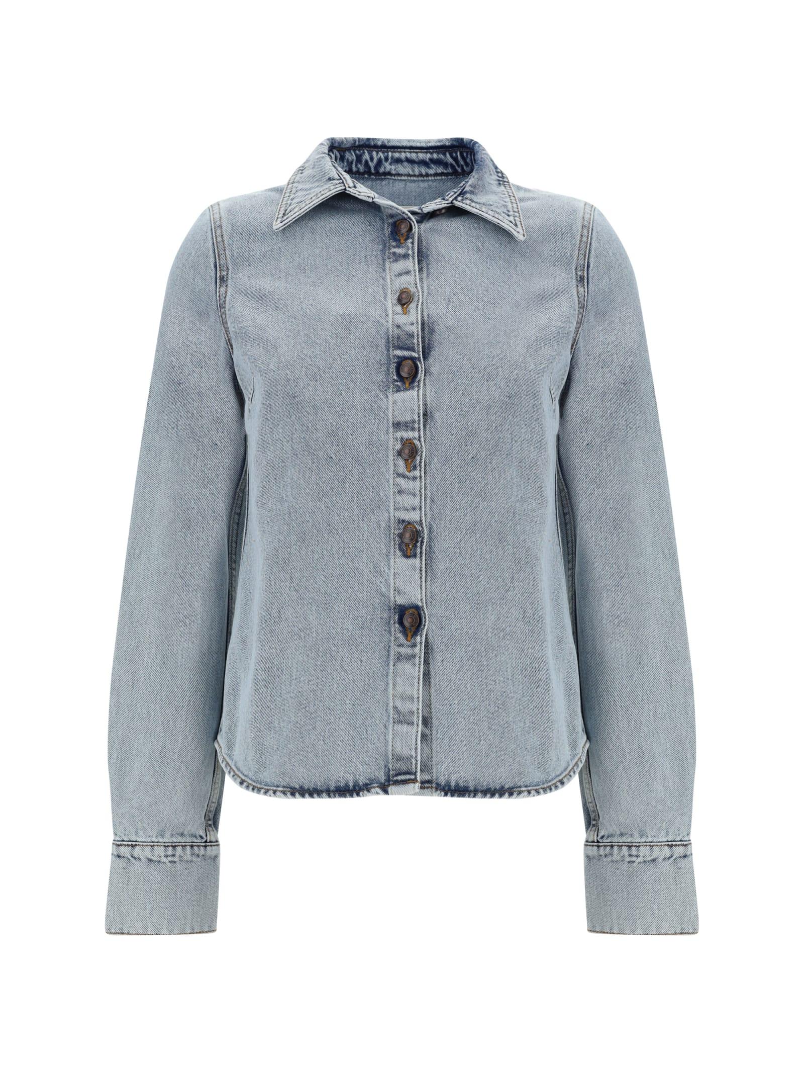 magda butrym denim shirt