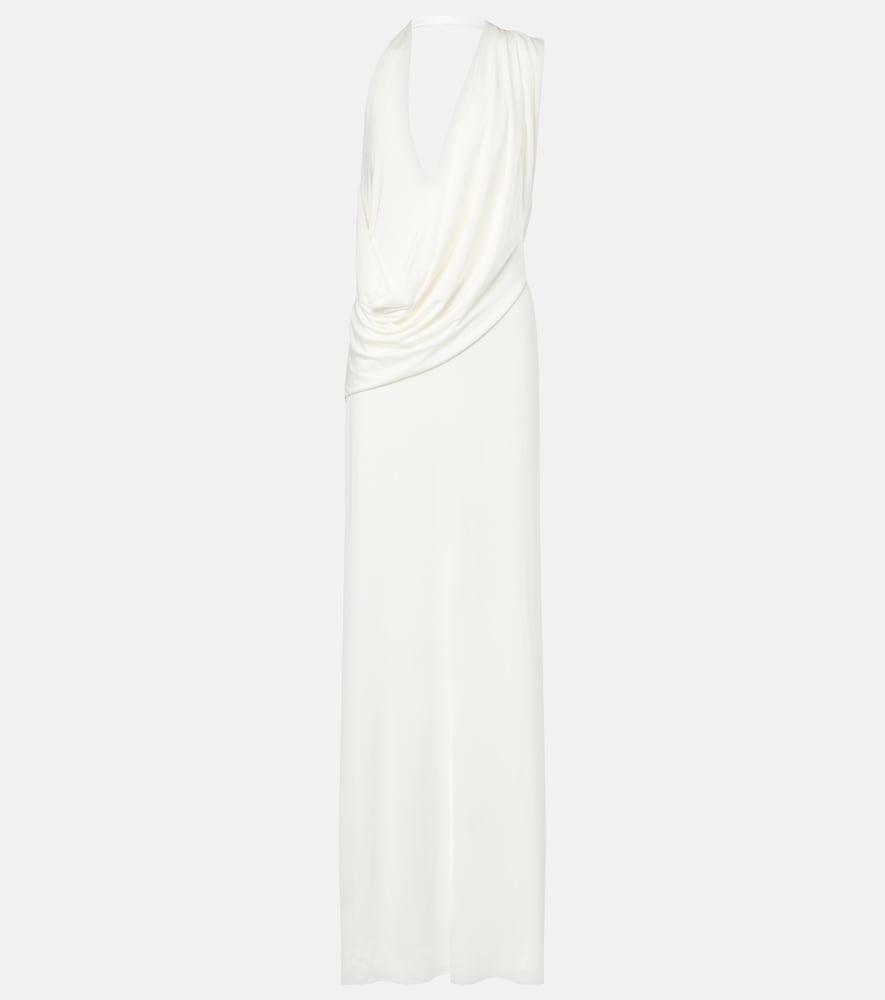 magda butrym draped gown
