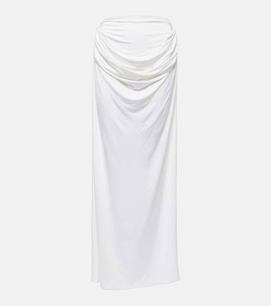 magda butrym draped jersey maxi skirt