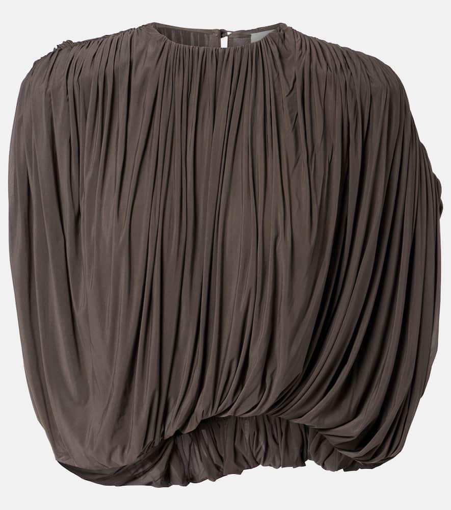 magda butrym draped jersey top