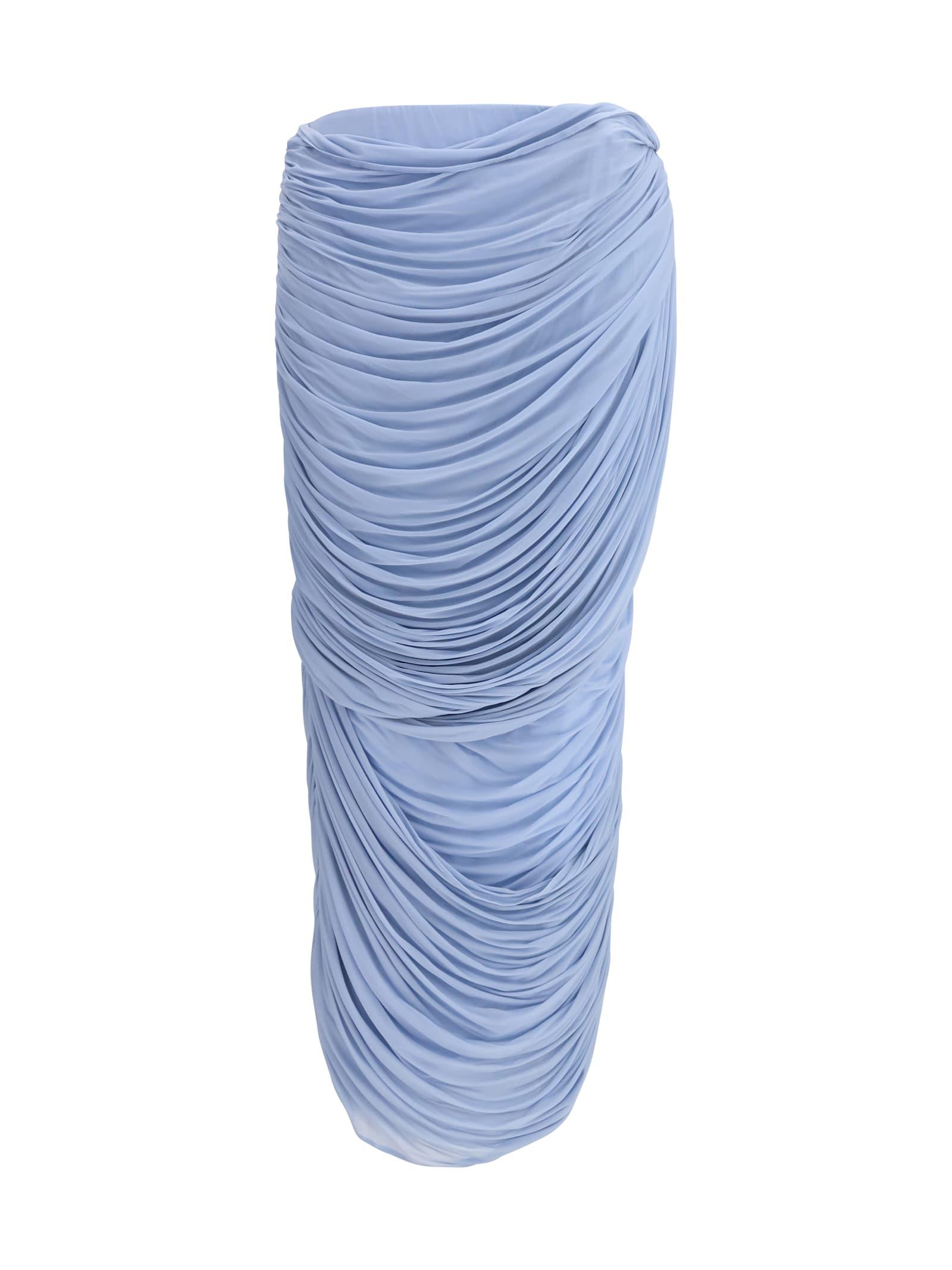 magda butrym draped midi skirt