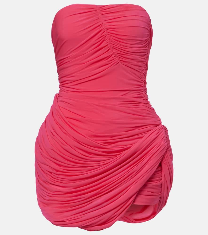 magda butrym draped ruched minidress