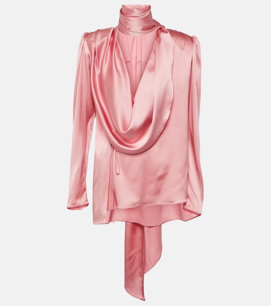 magda butrym draped silk
