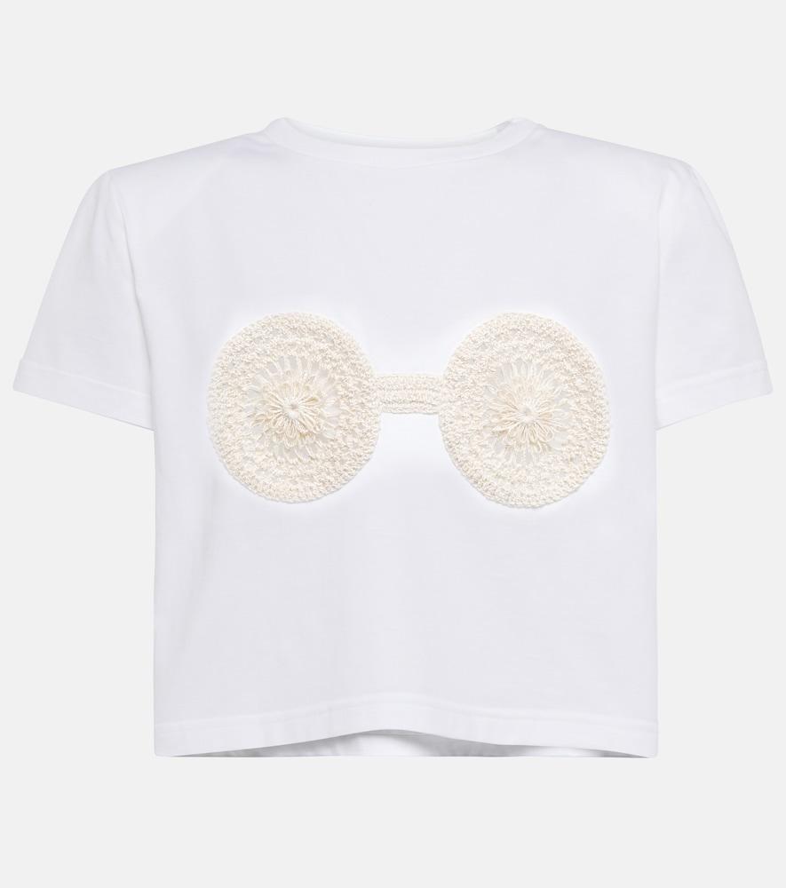 magda butrym embroidered cotton t