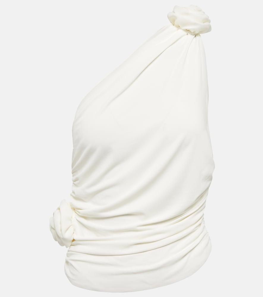 magda butrym floral appliquéd one