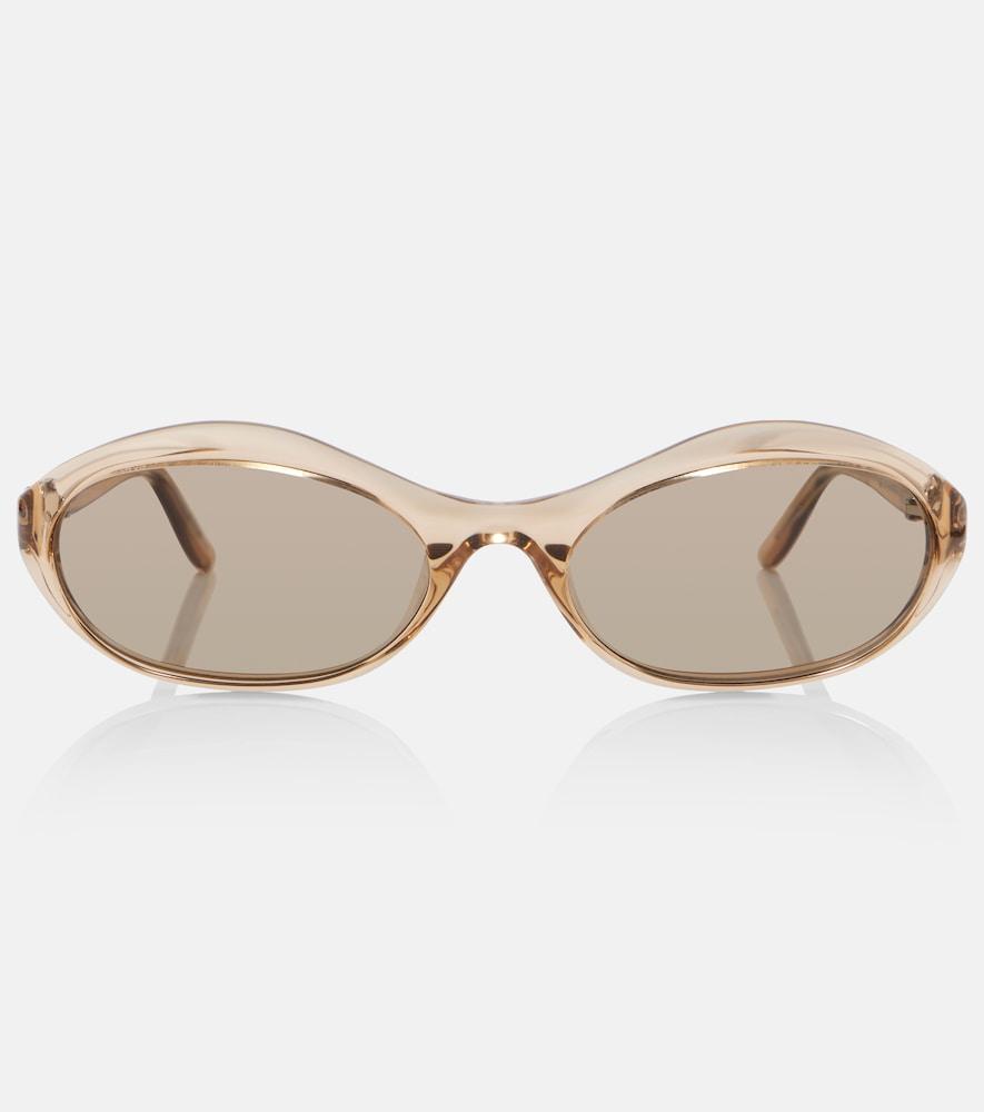 magda butrym oval sunglasses