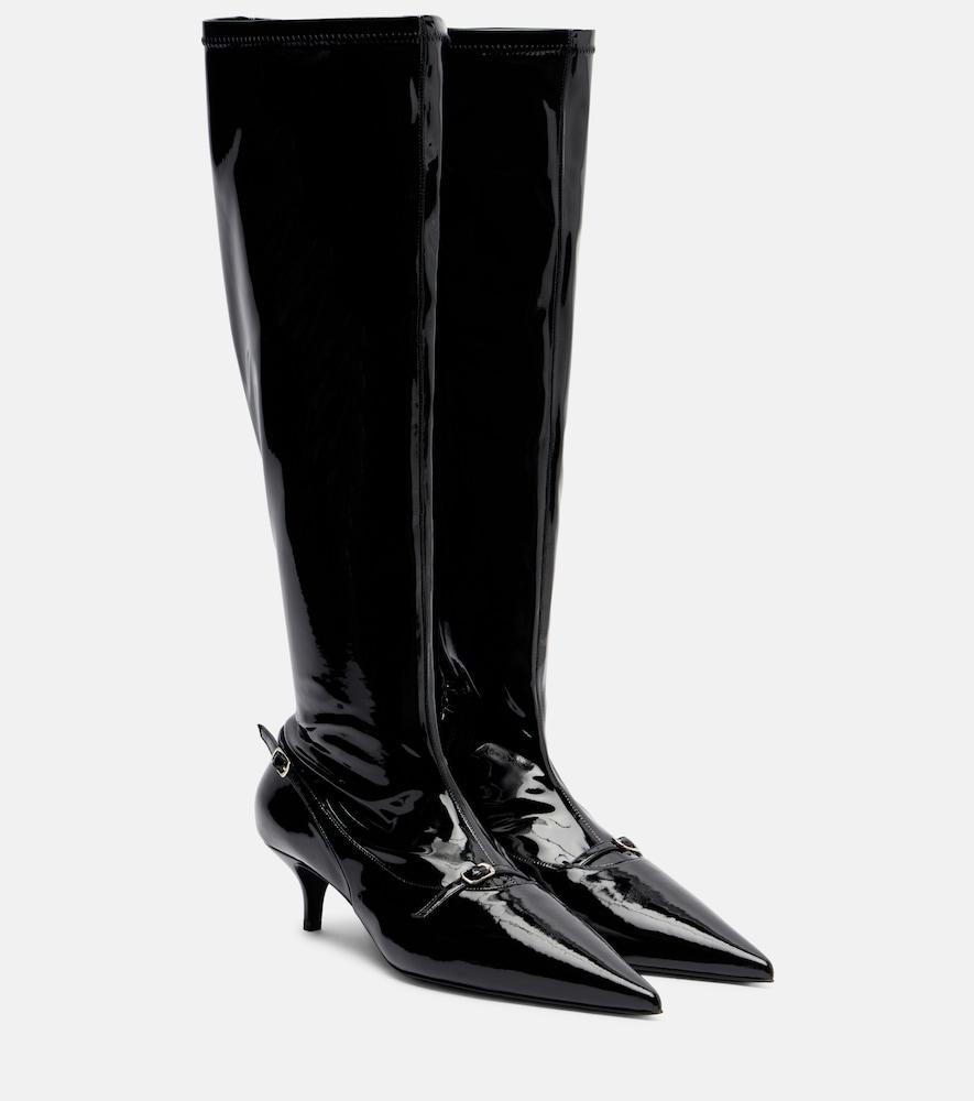 magda butrym patent leather knee