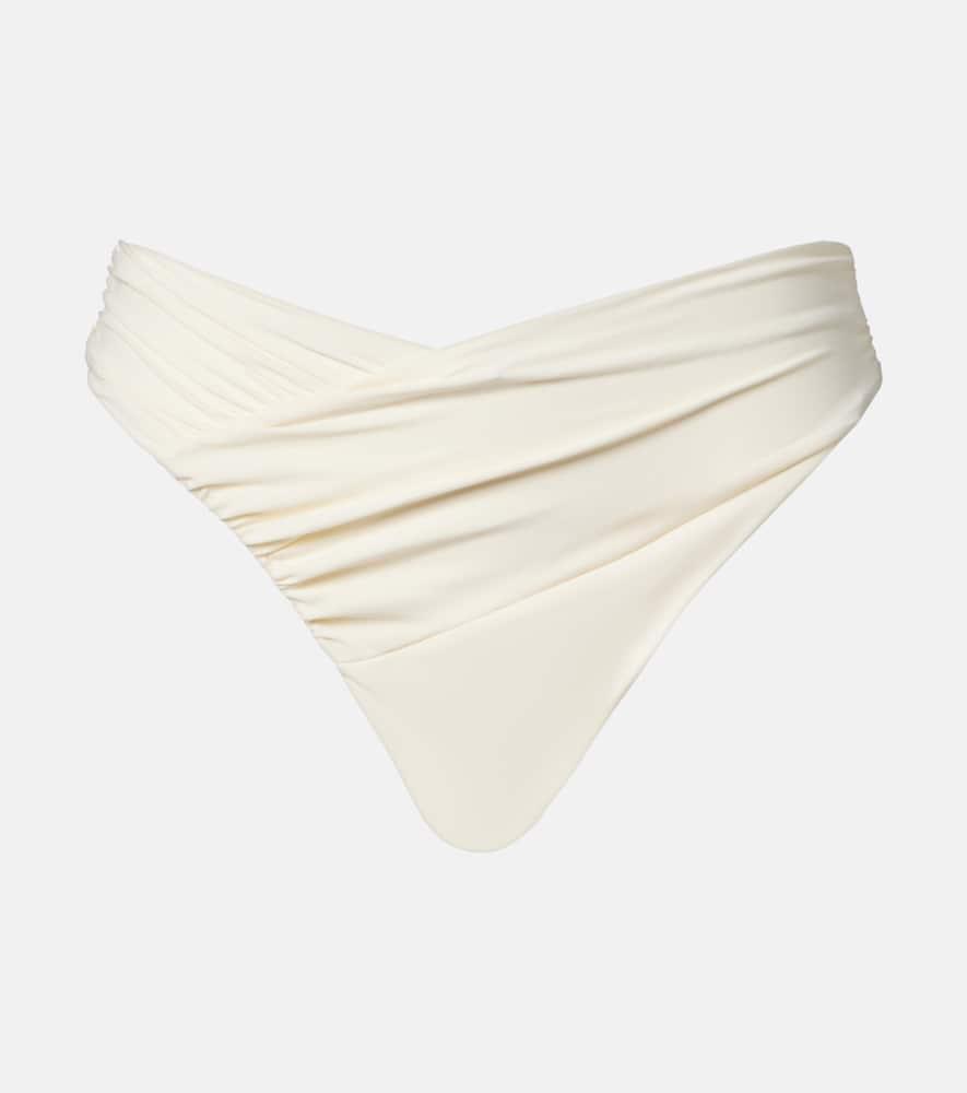 magda butrym ruched bikini bottoms