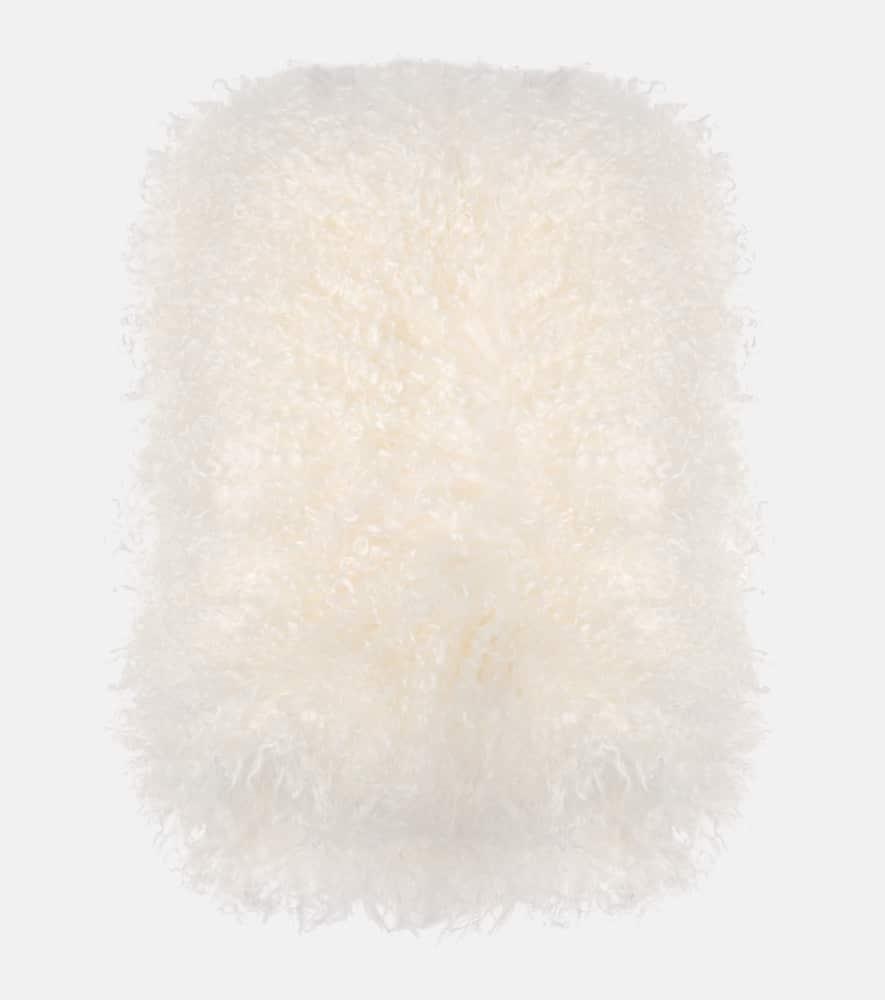magda butrym shearling muff