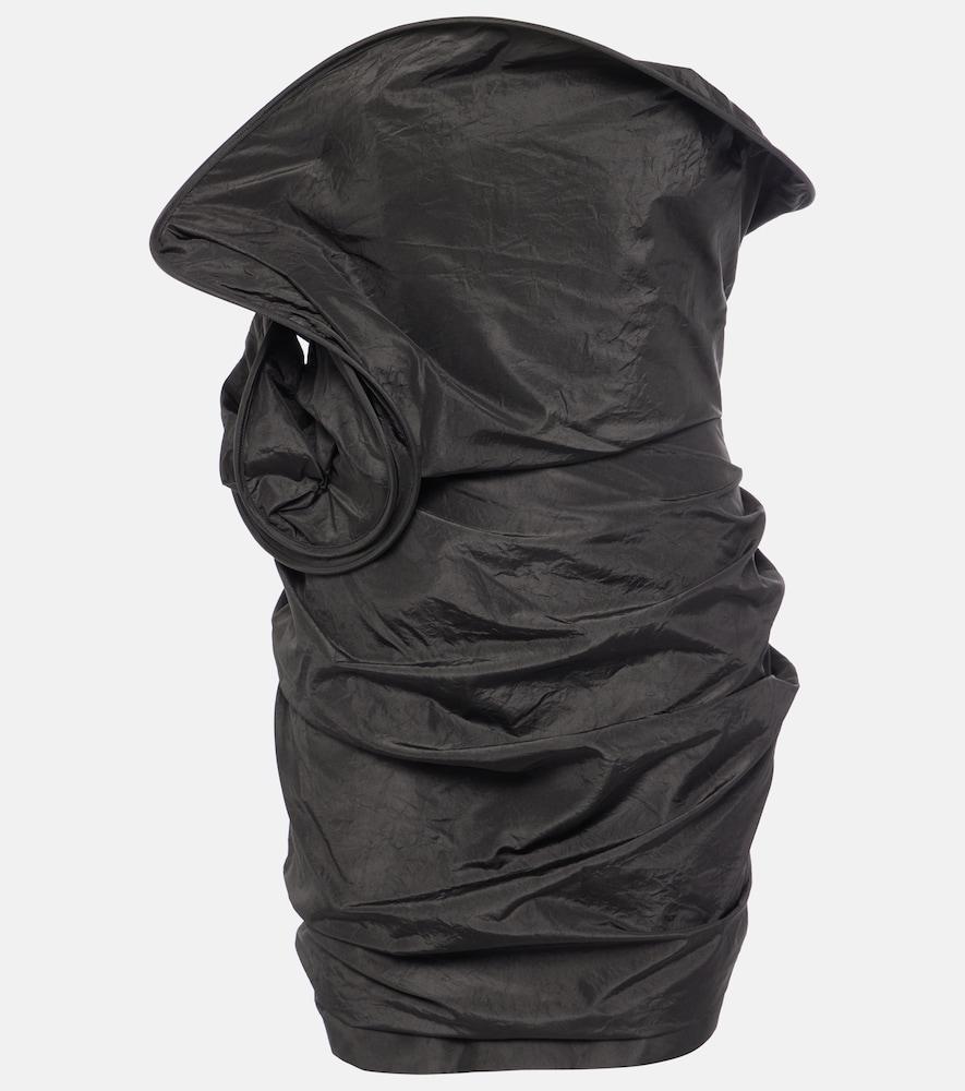 magda butrym silk taffeta minidress