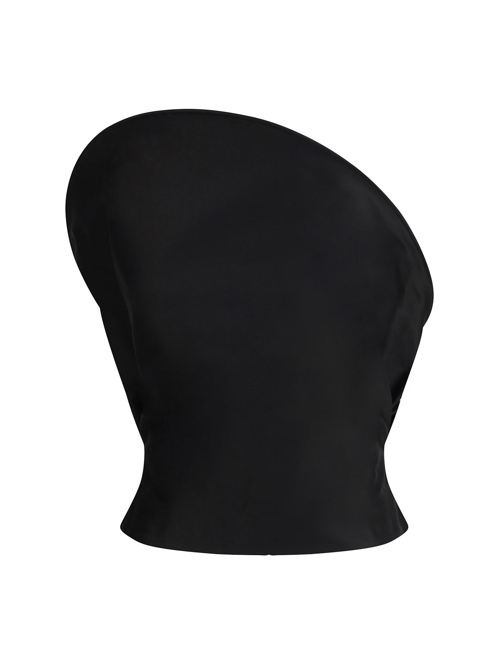 magda butrym strapless bustier top