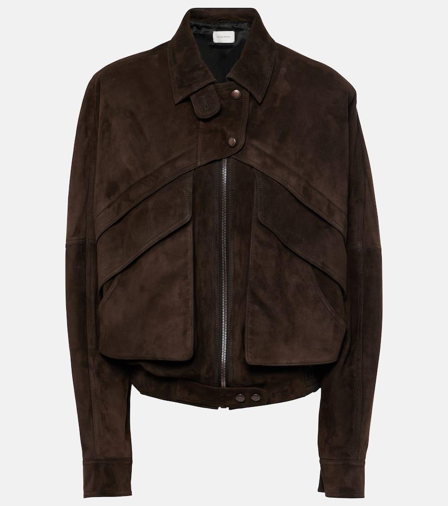 magda butrym suede jacket