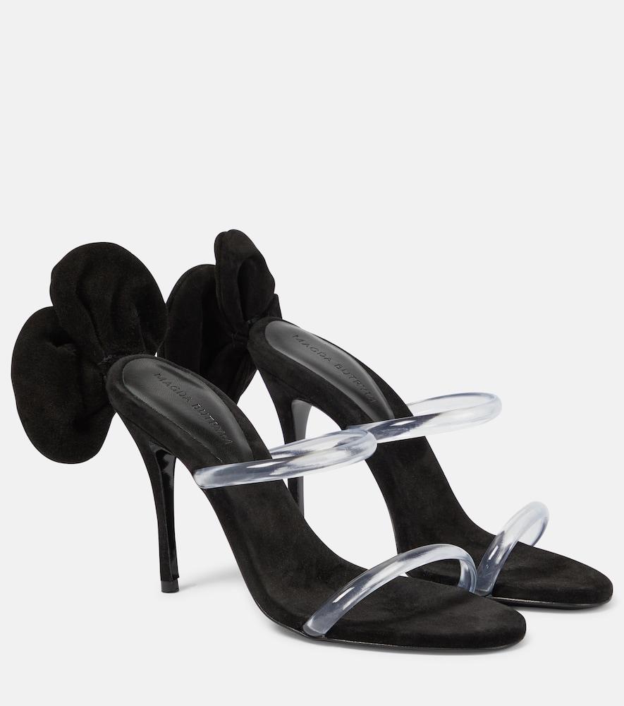 magda butrym suede sandals