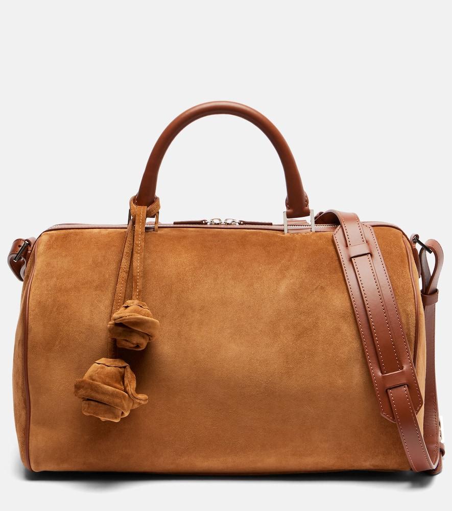magda butrym varsovia suede duffel bag