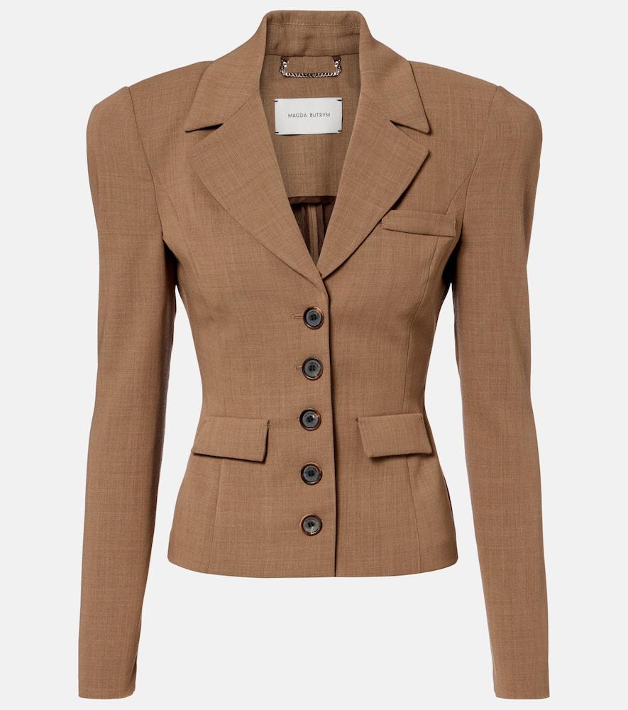 magda butrym wool blazer