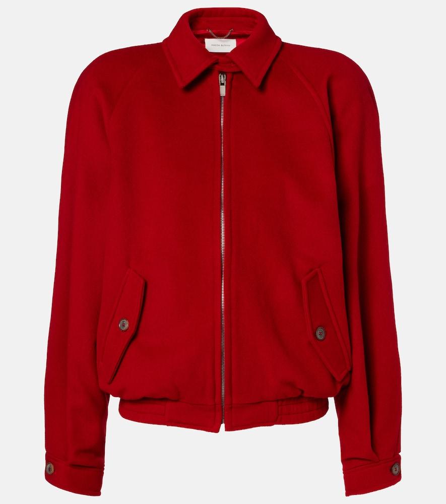 magda butrym wool bomber jacket
