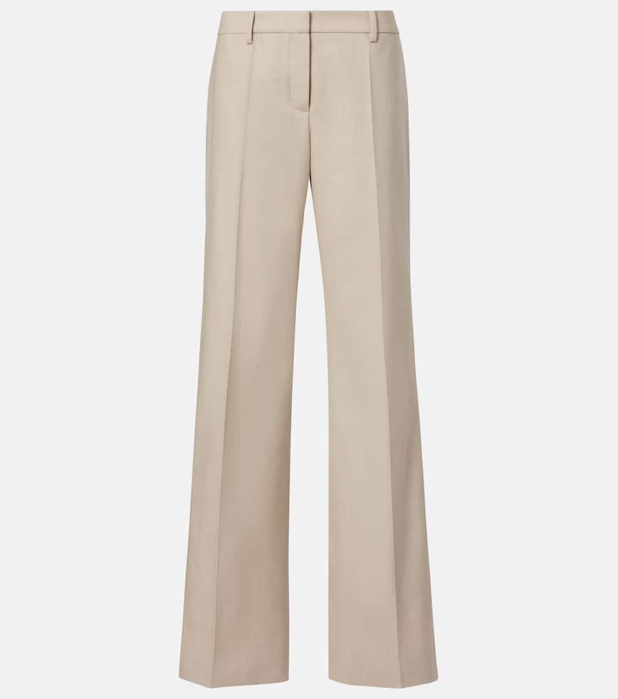 magda butrym wool flared pants