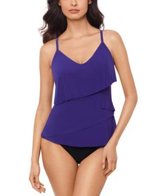 magicsuit chloe tiered tankini top bottoms