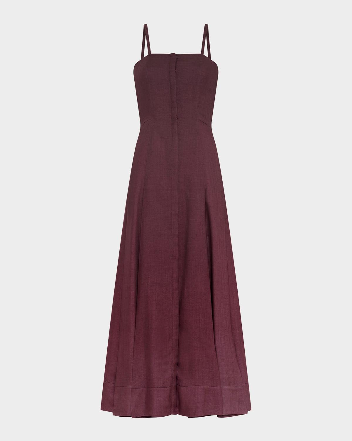 magritte cashmere midi dress