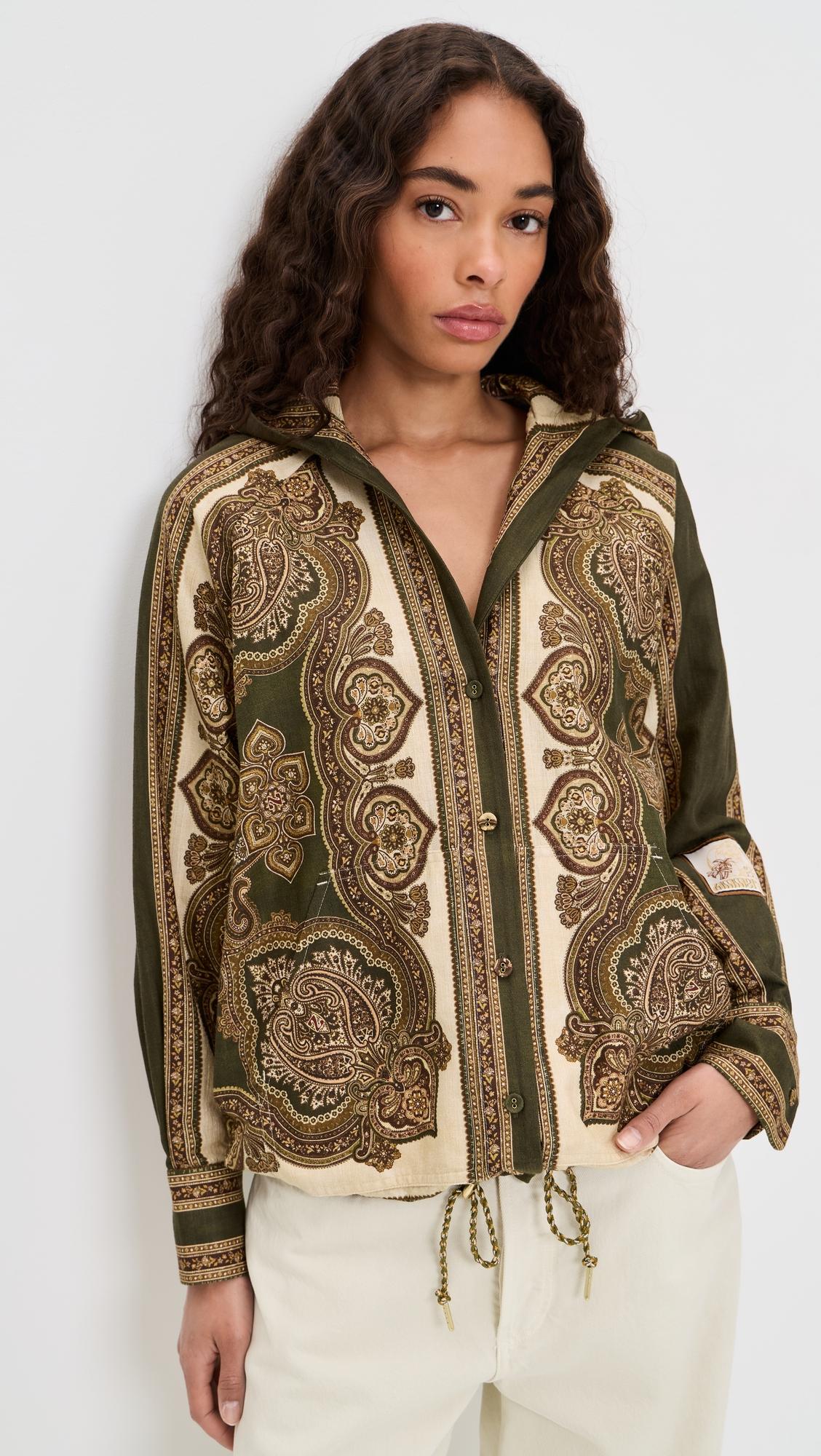 mahon hooded shirt