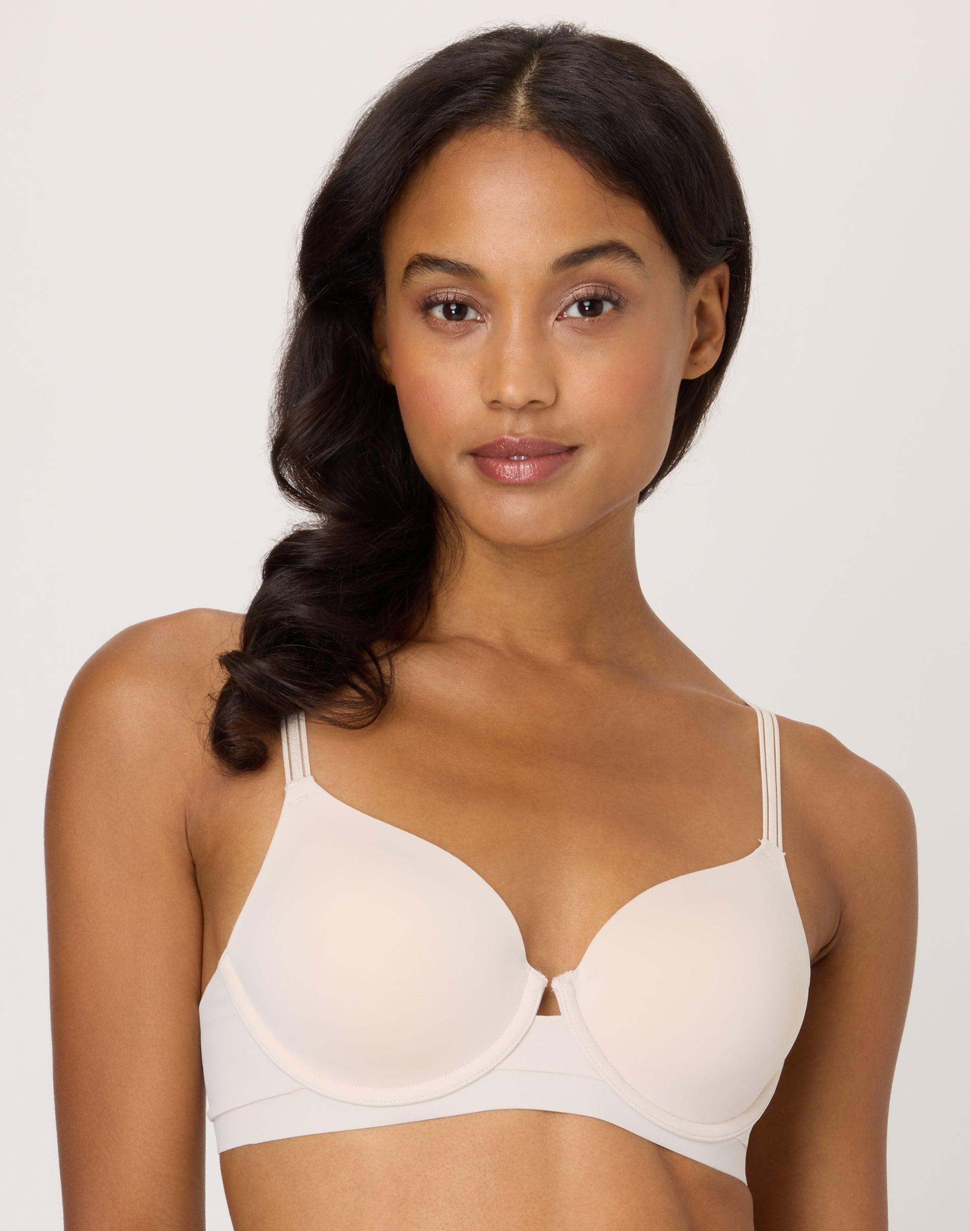 maidenform barely there full coverage underwire bra beige bisque 34a women's