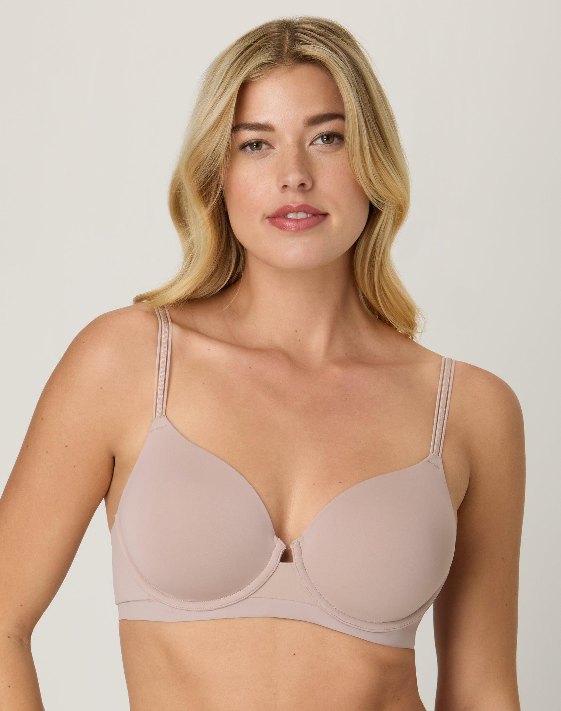 maidenform barely there full coverage underwire bra evening blush 34a women's