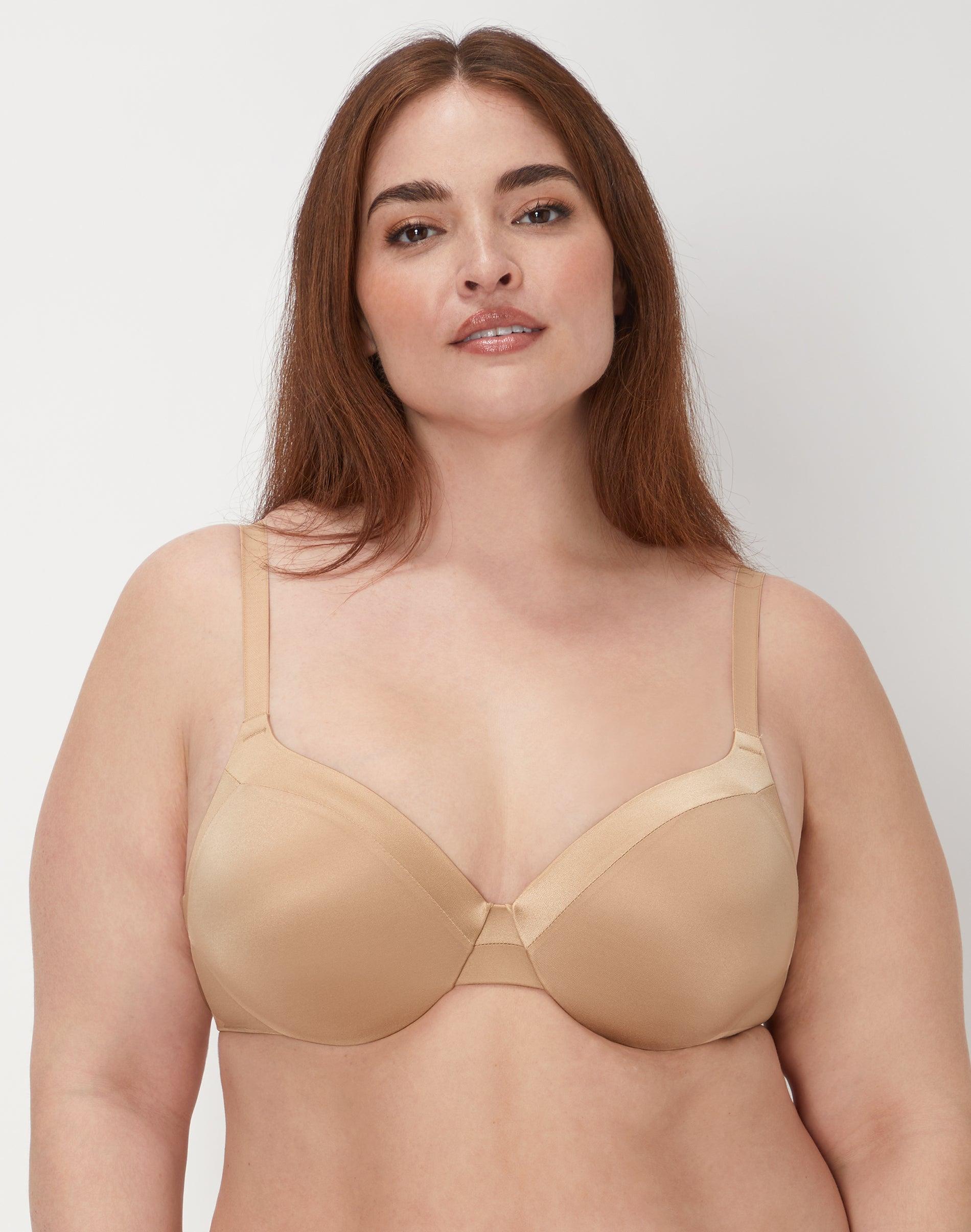 maidenform cushioned underwire bra, comfort devotion, full coverage, convertible body beige 34b women's
