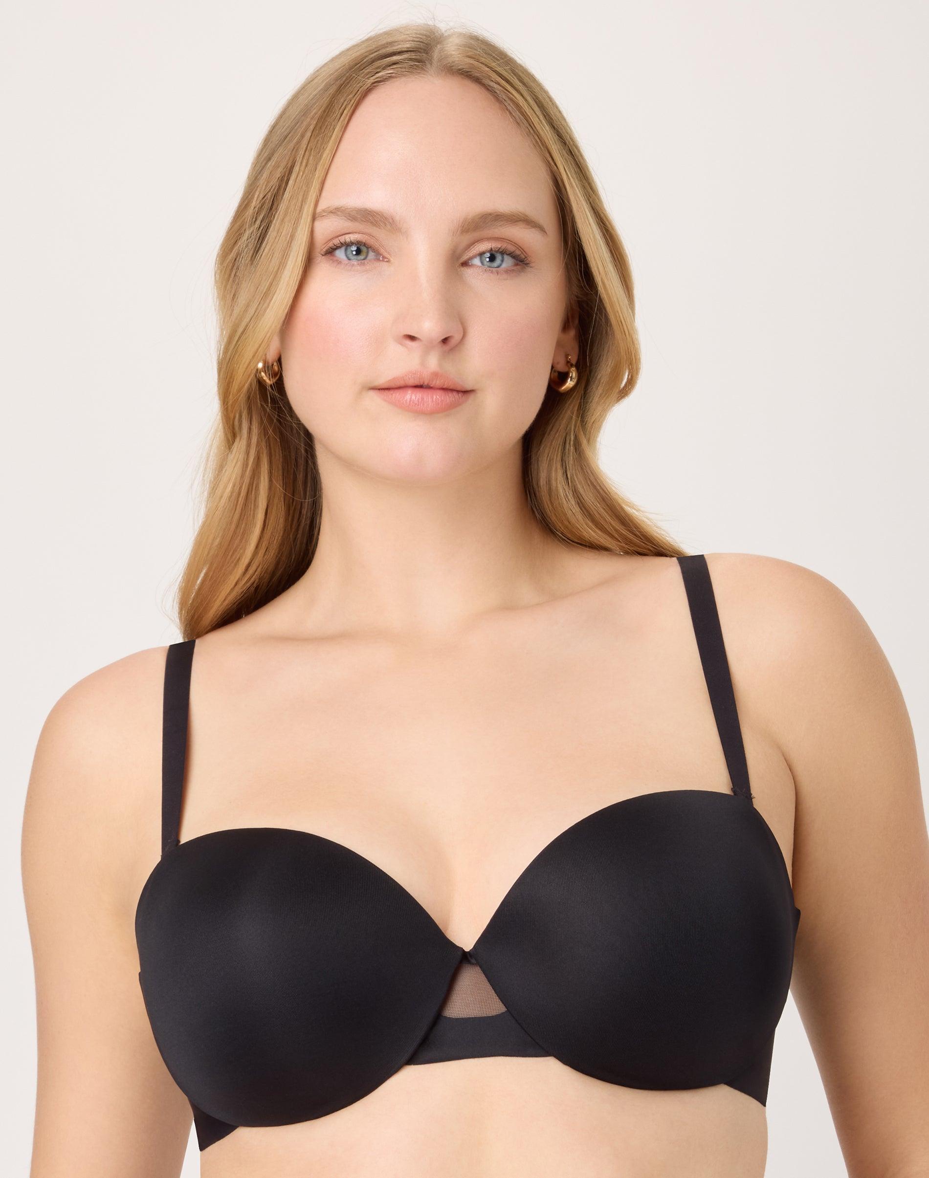 maidenform dreamwire multiway strapless bra with underwire black 32a women's