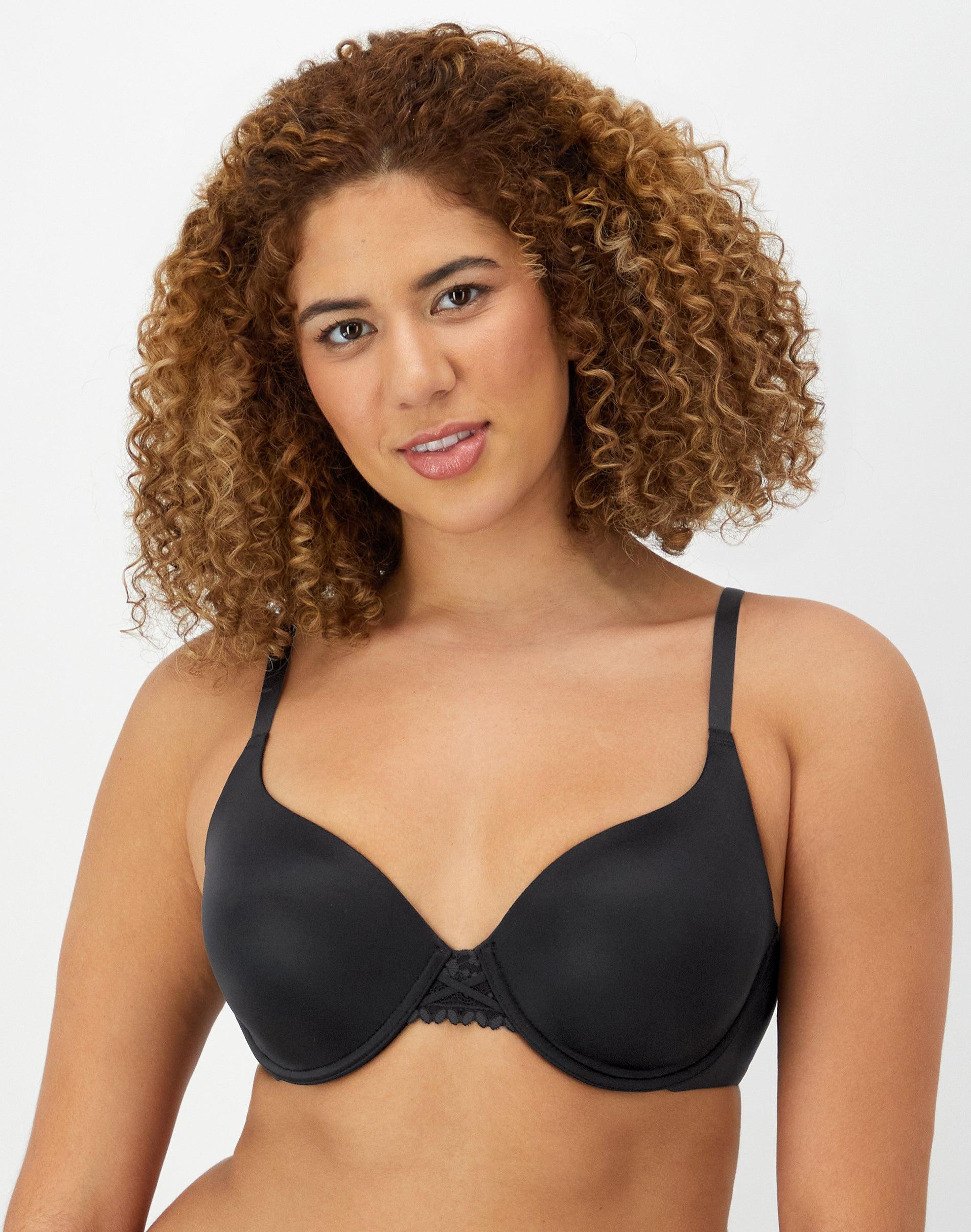 maidenform dreamwire underwire push-up bra black 32a women's