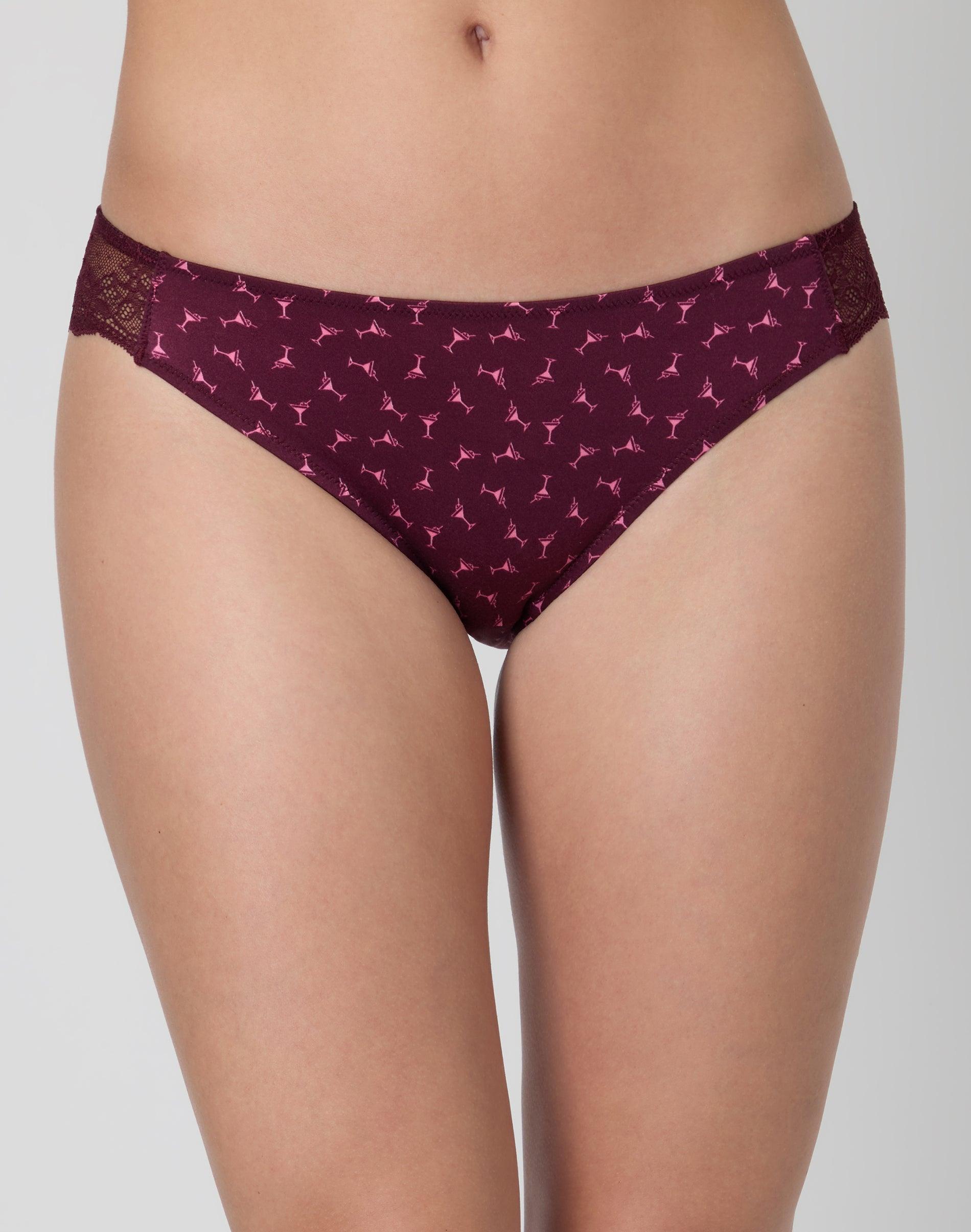 maidenform lace back tanga underwear nightfire red martini prt 5 women's