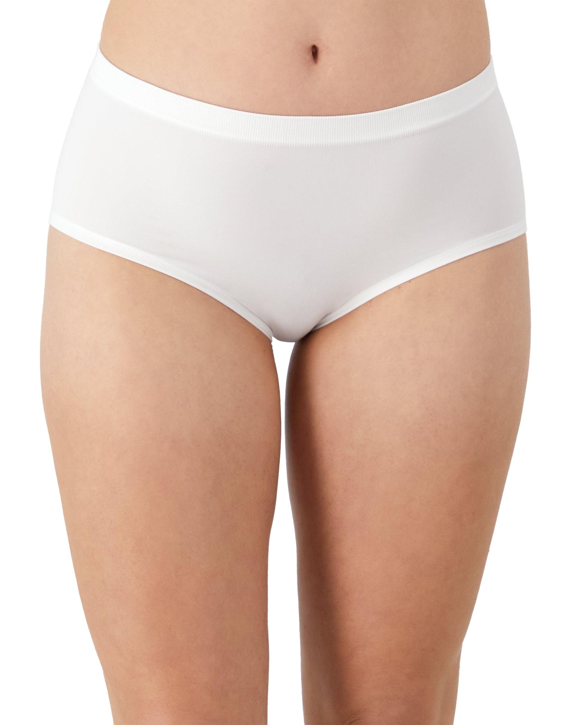 maidenform m seamless hipster white s women's