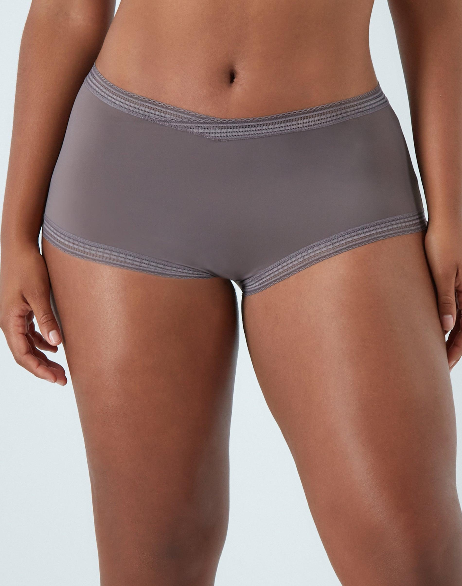 maidenform modern full coverage boyshort sparrow brown s