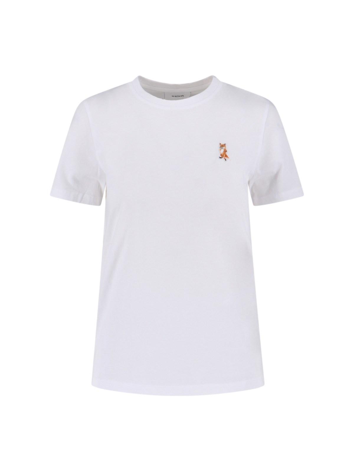 maison kitsuné 'lady fox' t-shirt