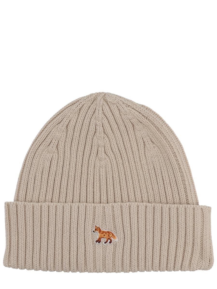 maison kitsuné baby fox beanie