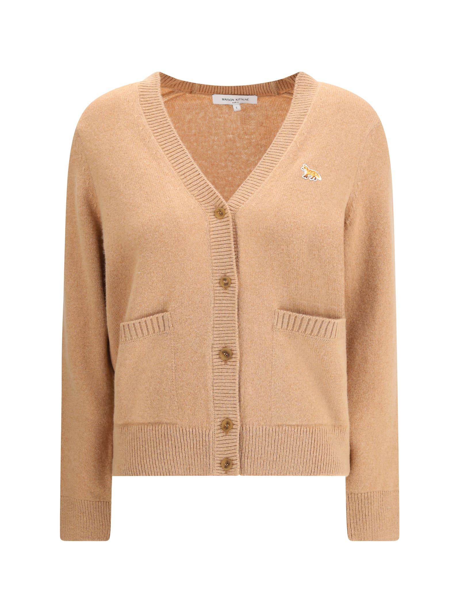 maison kitsuné baby fox cardigan