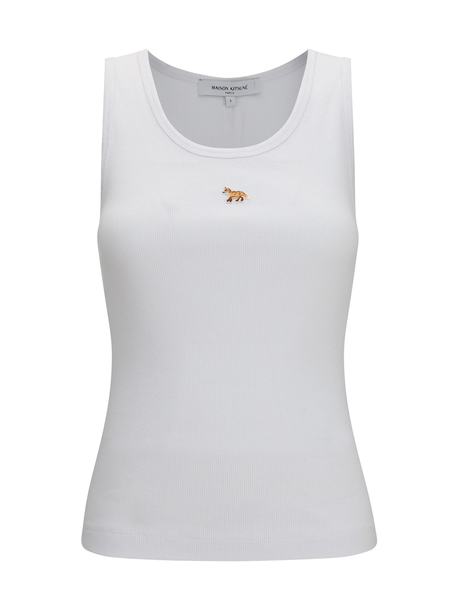 maison kitsuné baby fox tank top