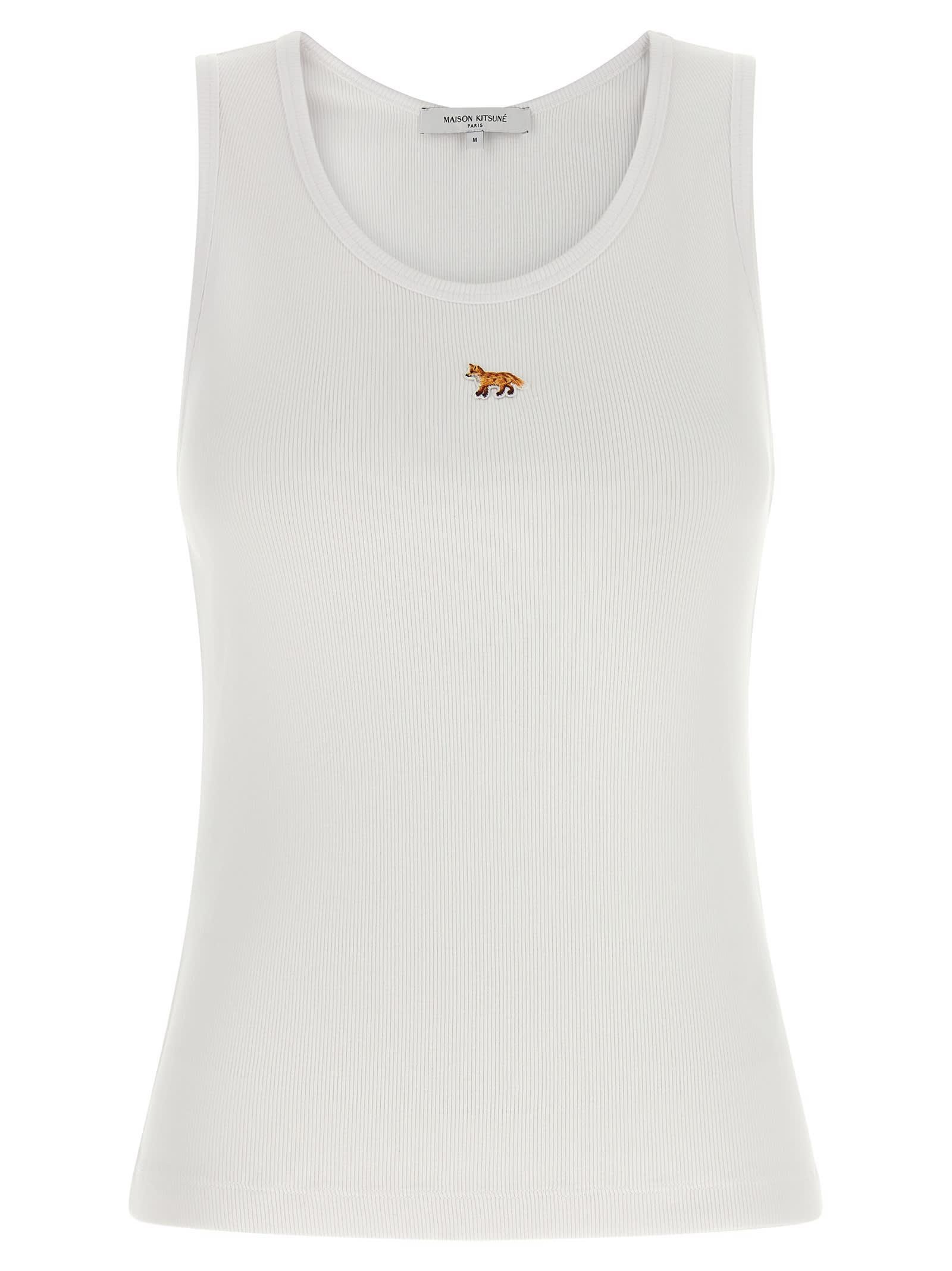 maison kitsuné baby fox tank top