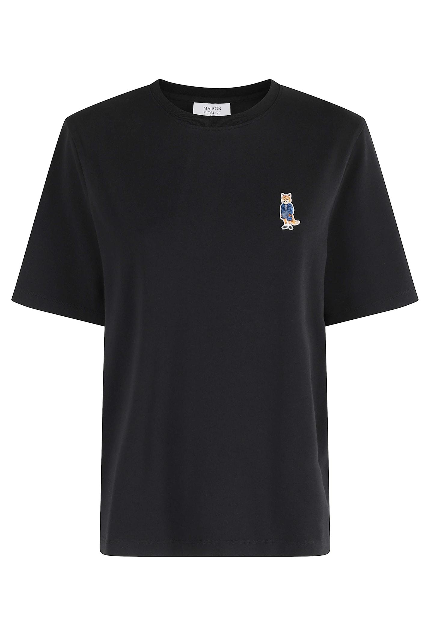 maison kitsuné dressed fox comfort tee-shirt