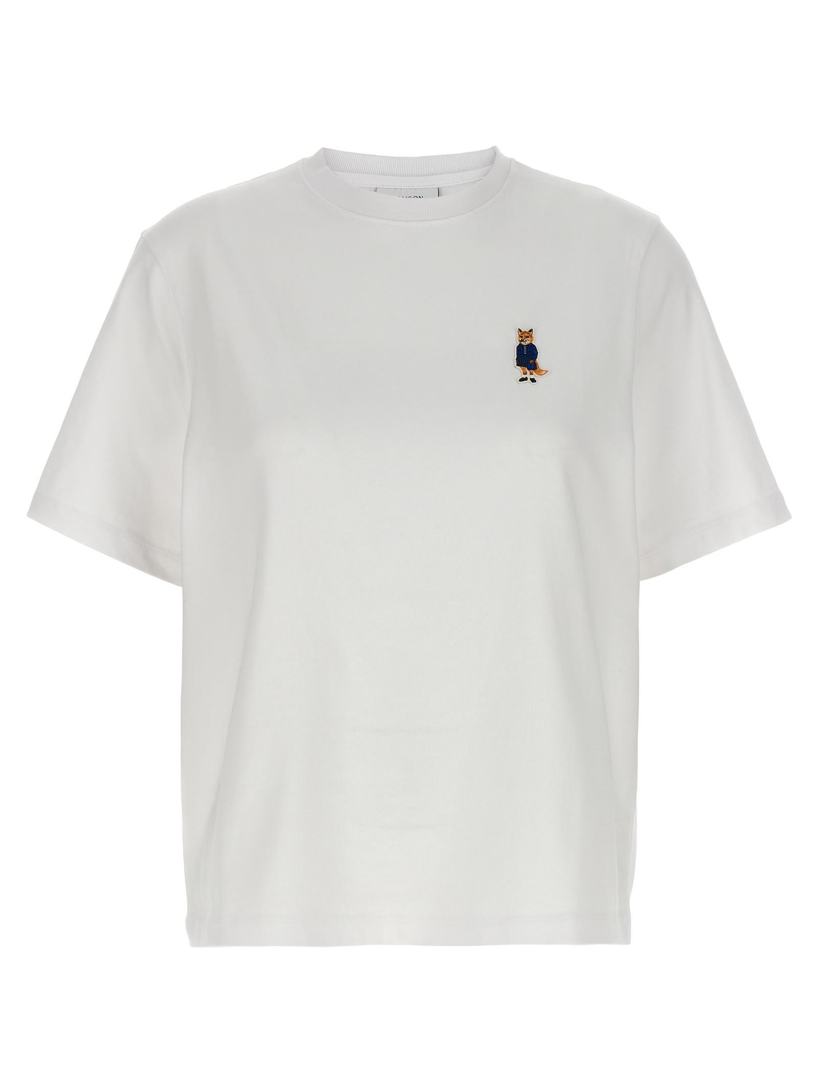 maison kitsuné dressed fox t-shirt