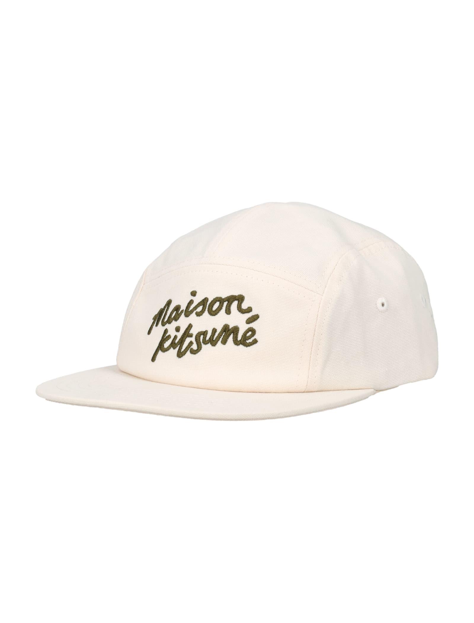 maison kitsuné handwriting 5p cap