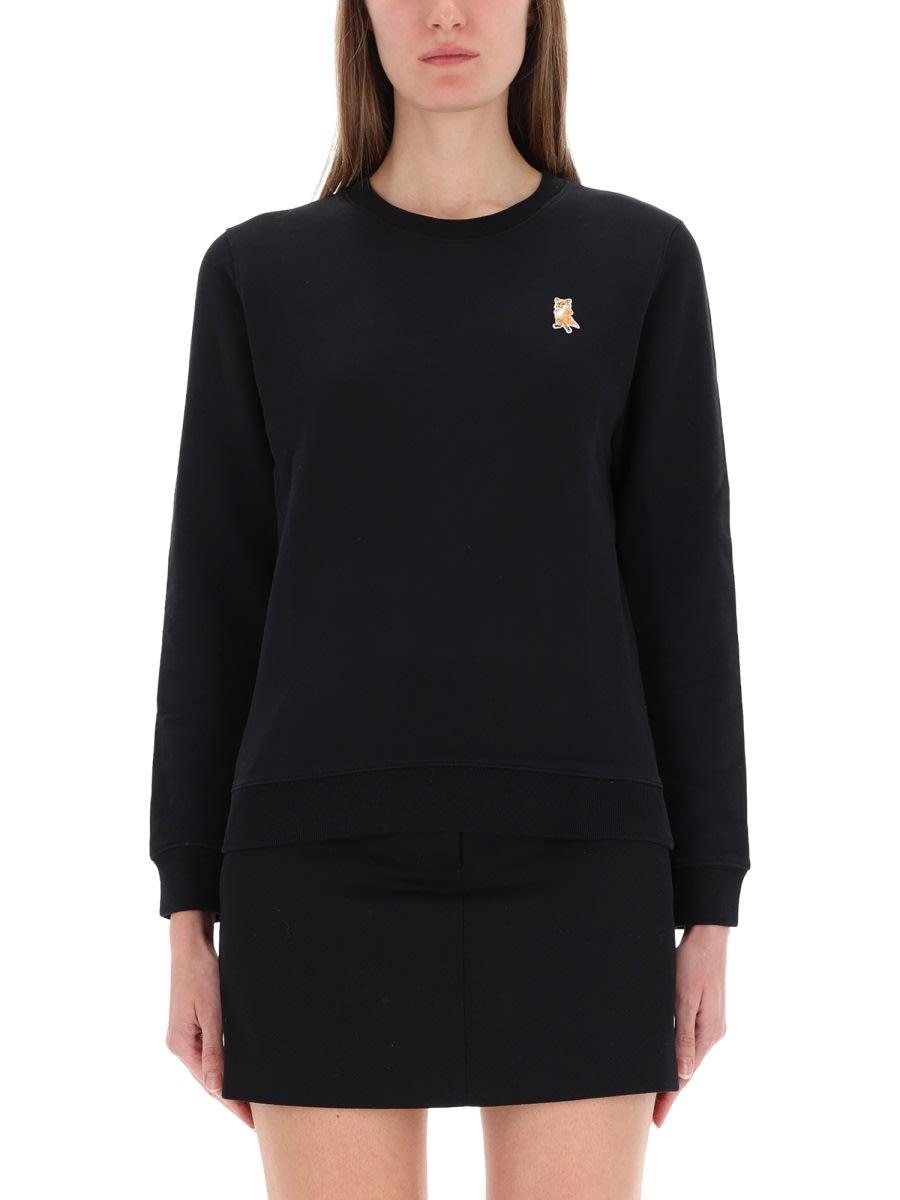 maison kitsuné lady fox sweatshirt